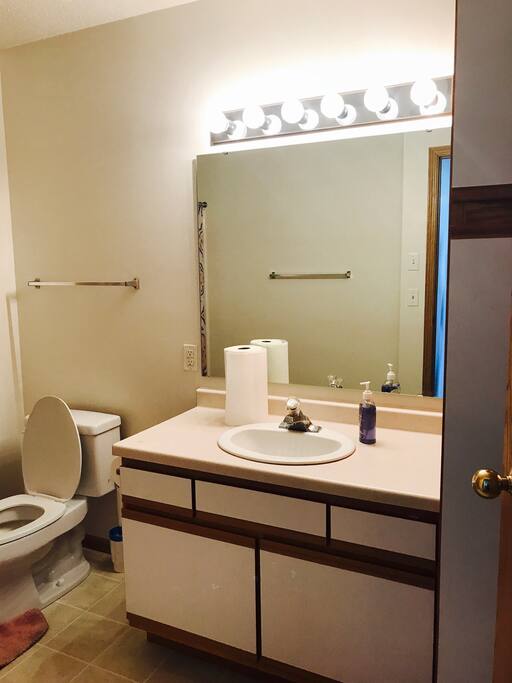 Your private bathroom