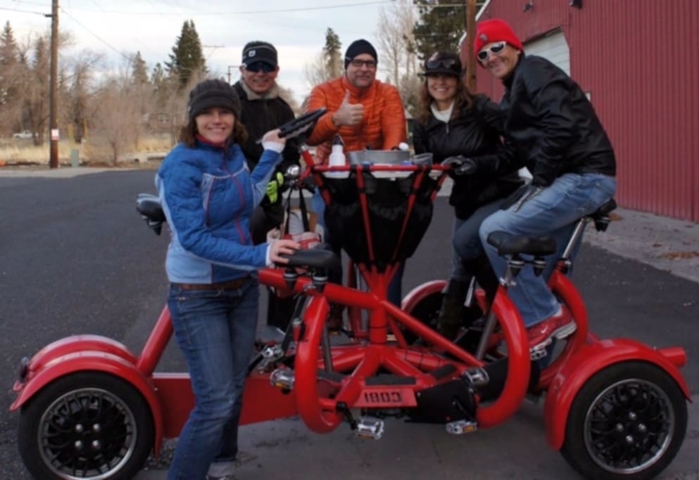 Guests love Bend's Cycle Pub.