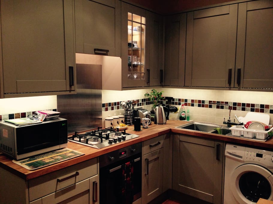 New well equipped kitchen