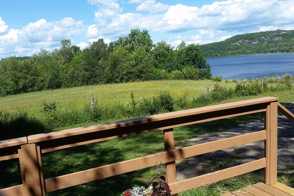 View from the deck