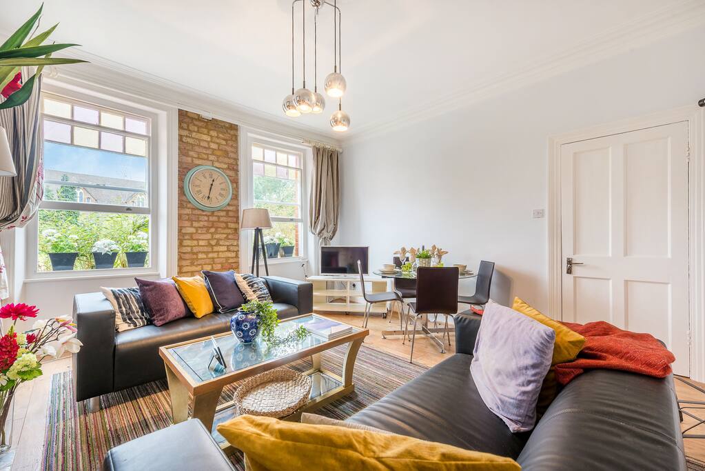 Lovely open living room
