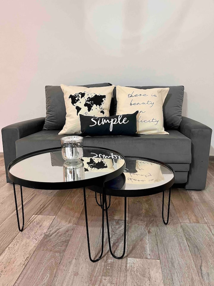 Recycled studio apartment in Recoleta