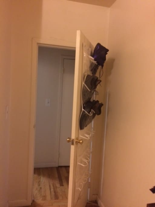 Yes, there is a door to this private room! :-)