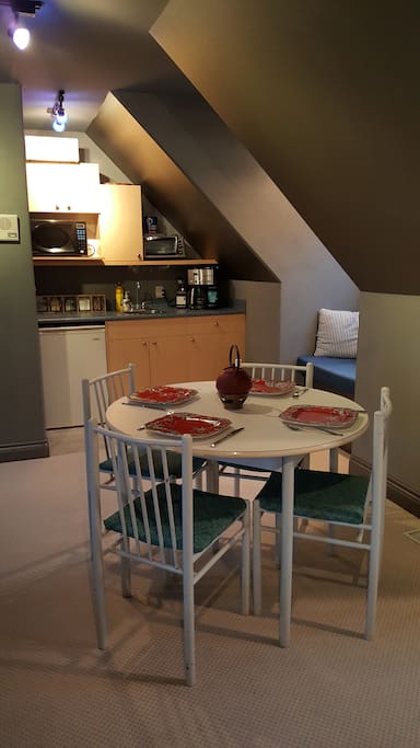 The Loft Kitchenette area in the room