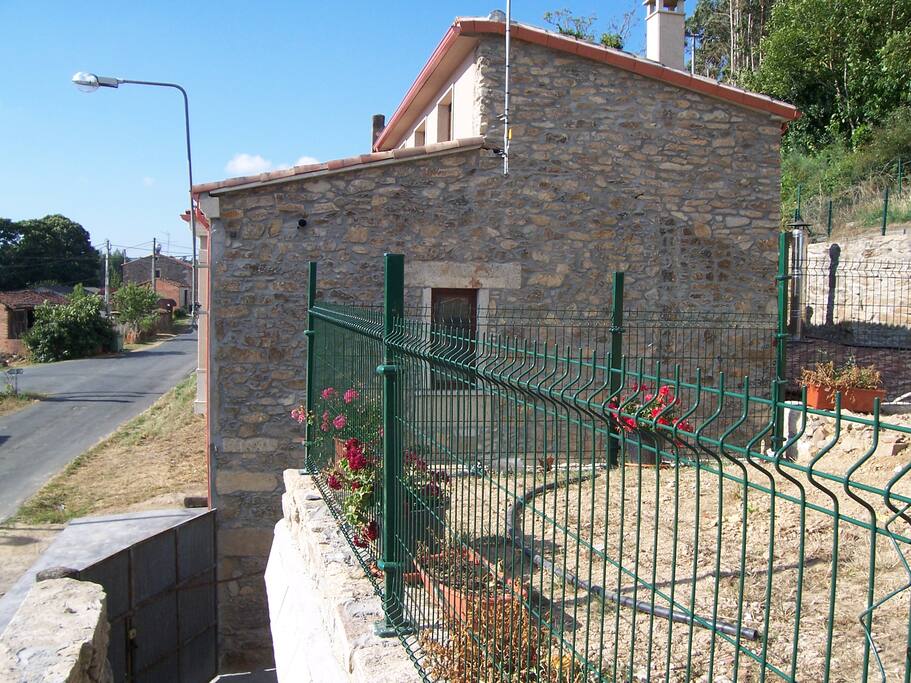 lateral de la casa