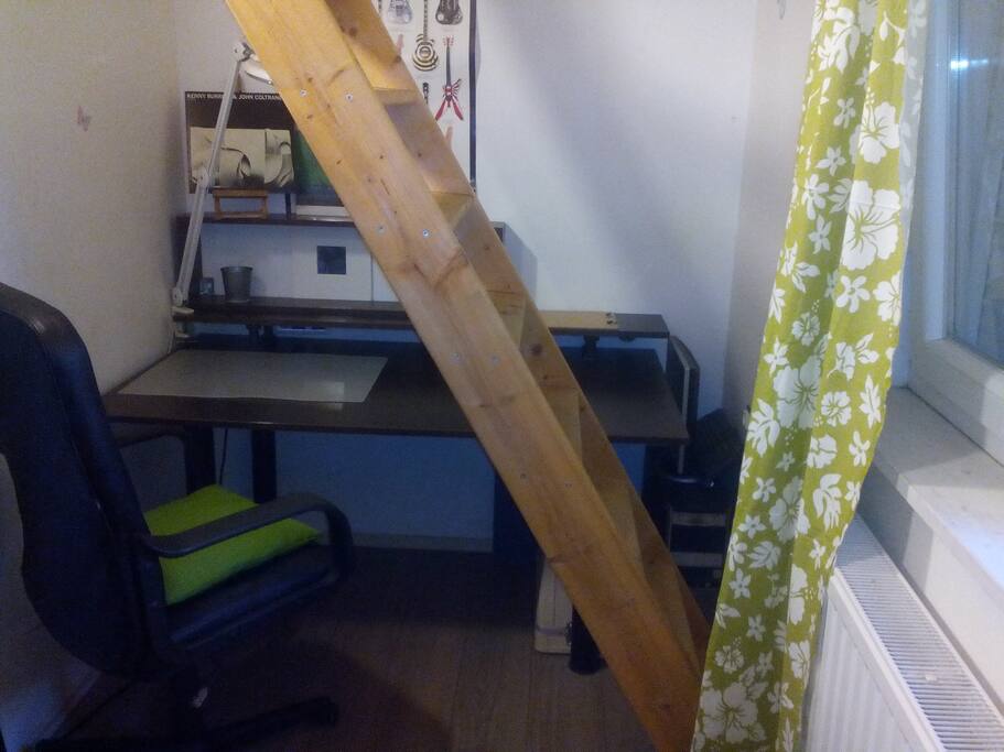 Stairs for the gallery..