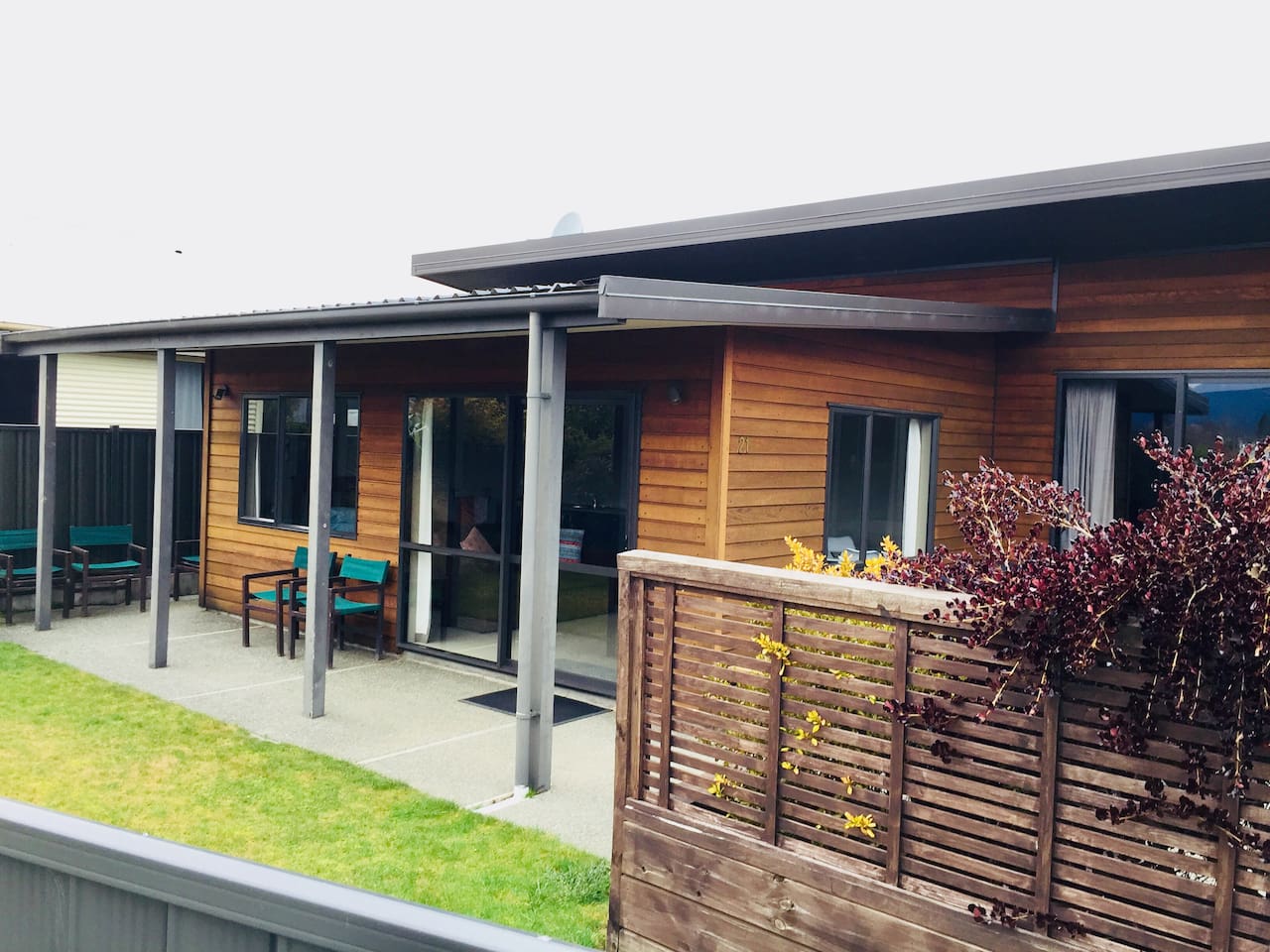 Our Airbnb unit. Some of the photos have been taken on a wide lens so rooms appear bigger however room 2 is quite spacious.