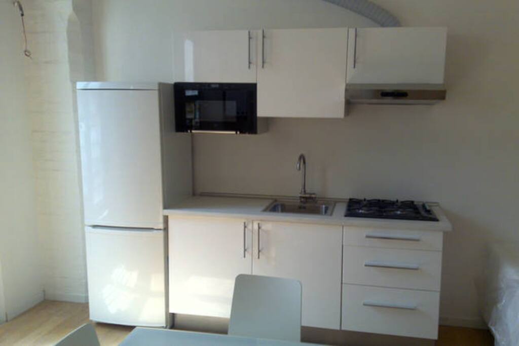open-space kitchen
