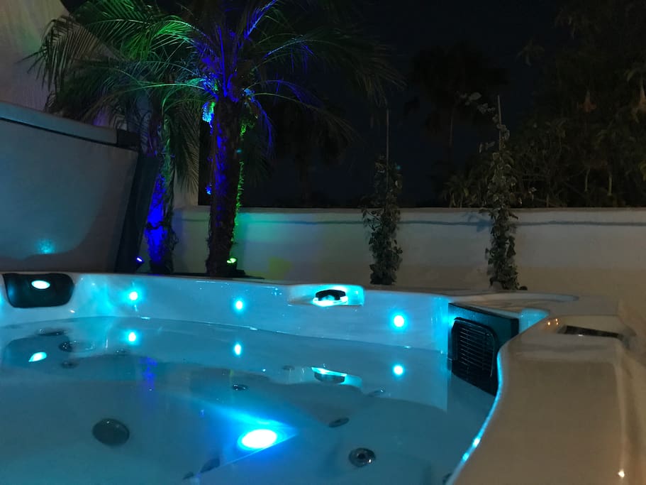 Even at night our Suites light up your evening