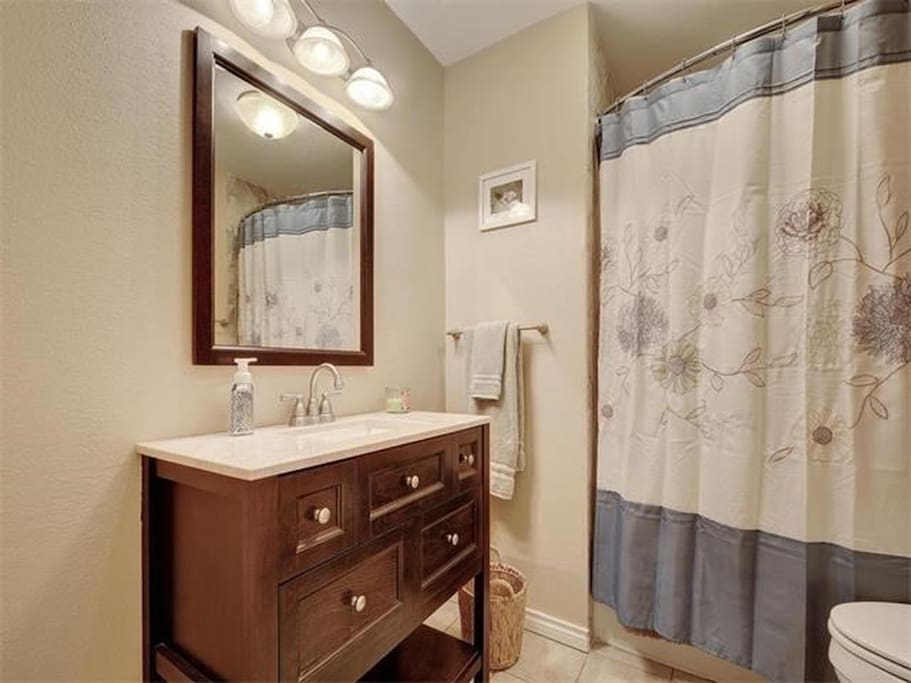 Your PRIVATE, updated Bathroom