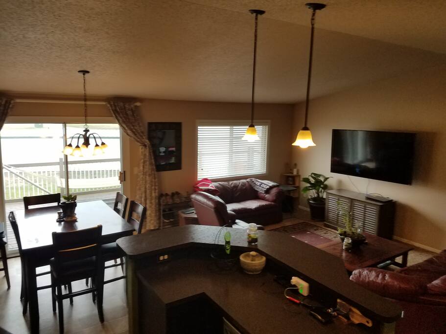 Upstairs living room.