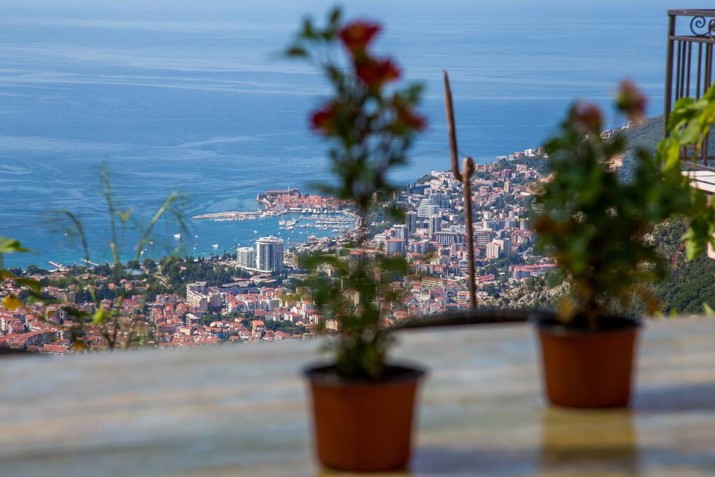 Sea and City View.
