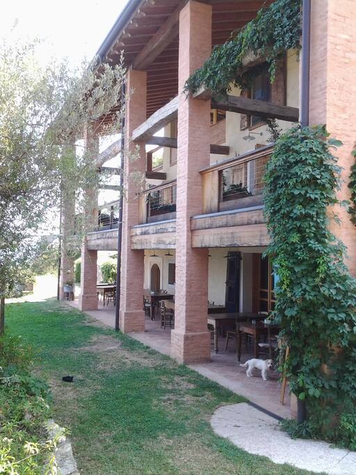 Our house built in the bio-philosophie