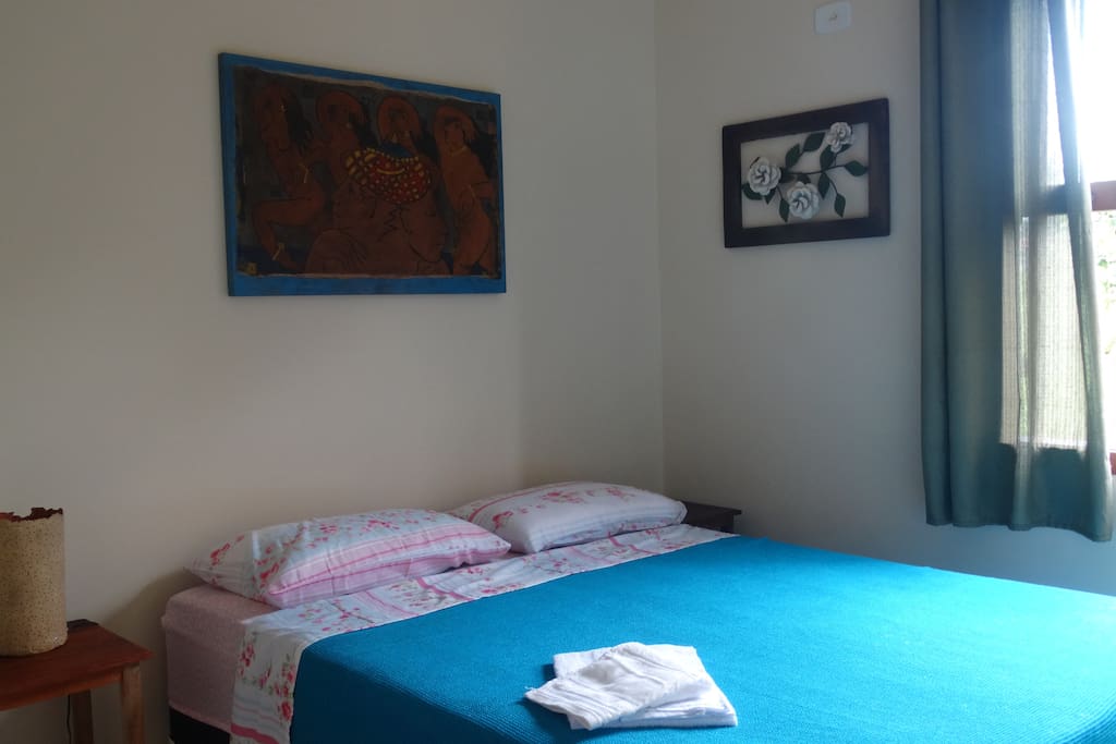 quarto casal confortável