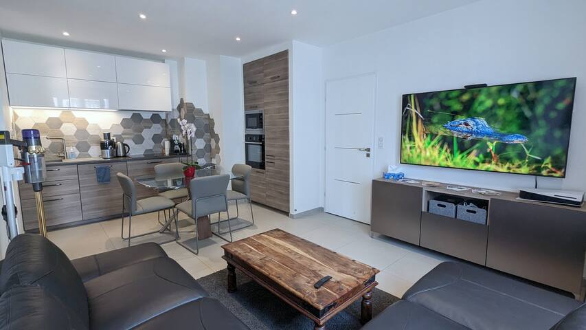 ❤️T3 Lyon Part Dieu★Rhonexpress, train, Metro 2mn★