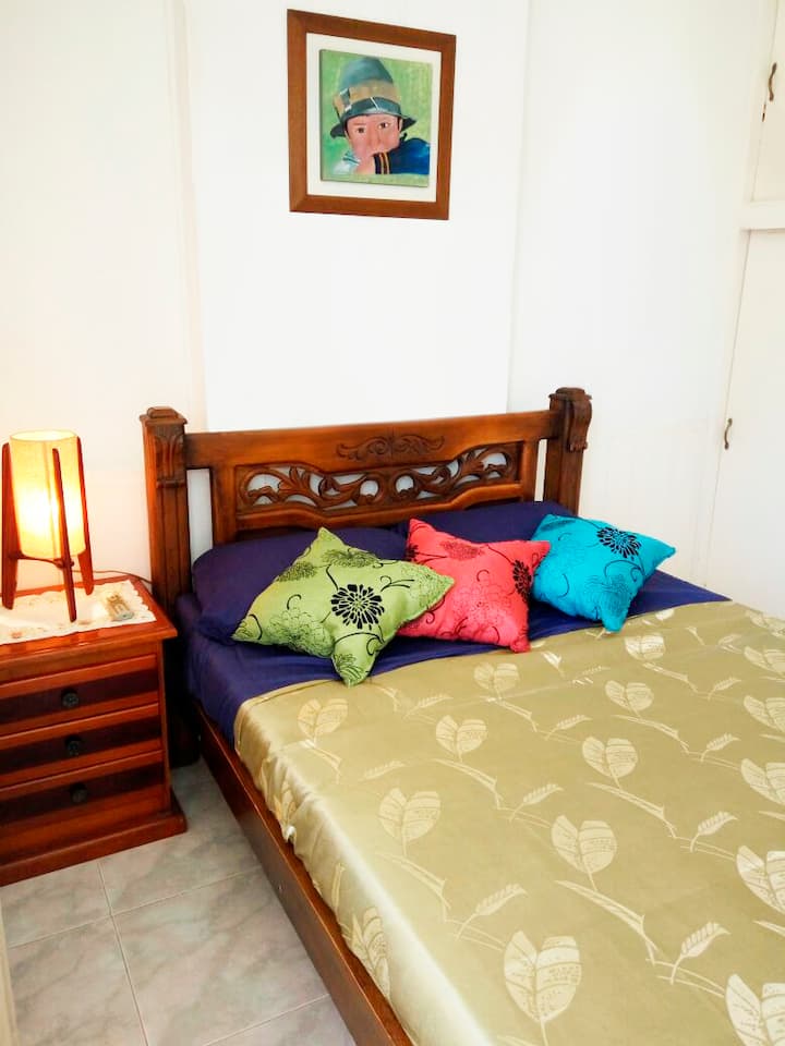Habitación principal :
- Aire Acondicionado
- Cama Doble
