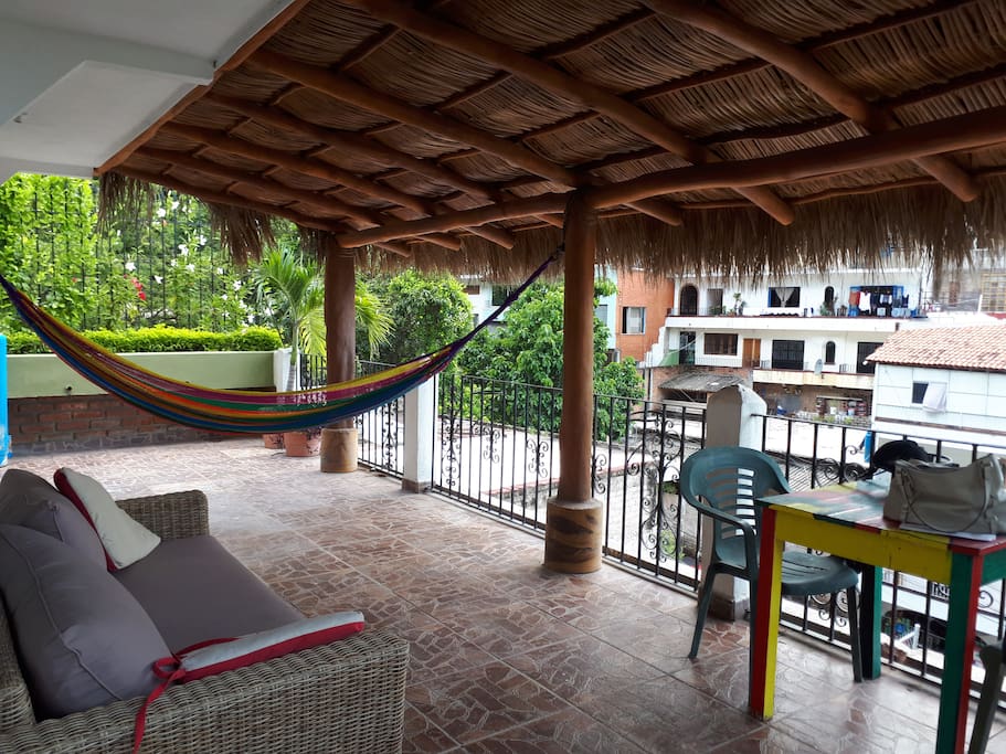 the terrace