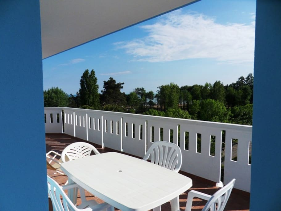 terrazza con vista panoramica