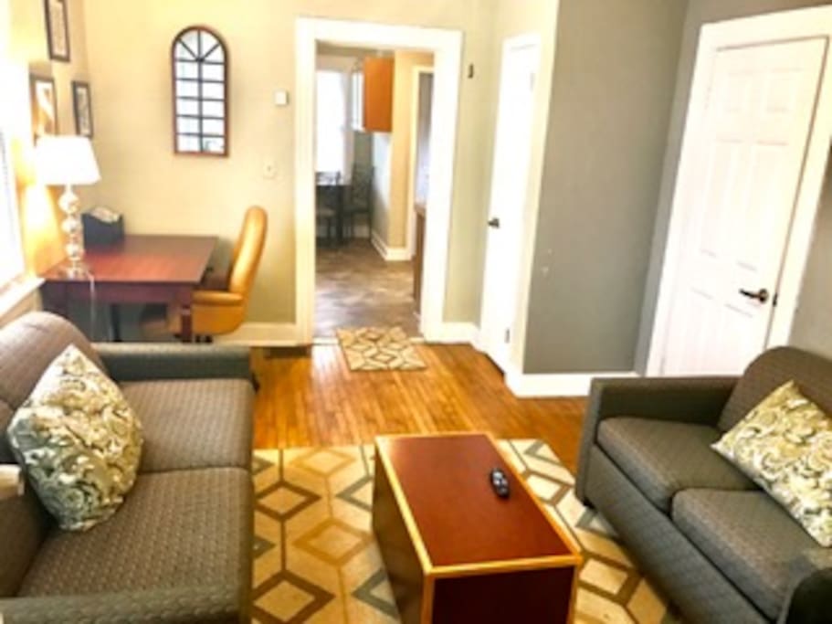 Large area to relax