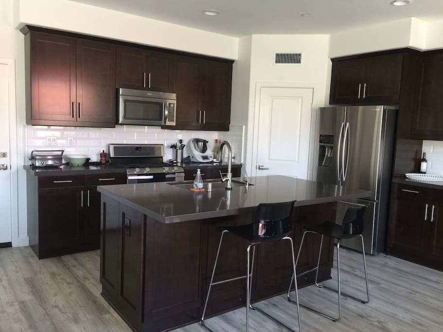 A big open kitchen with everything you need to make your stay perfect