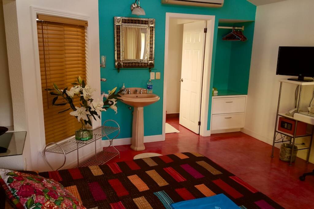 King Sized beds in three casitas
