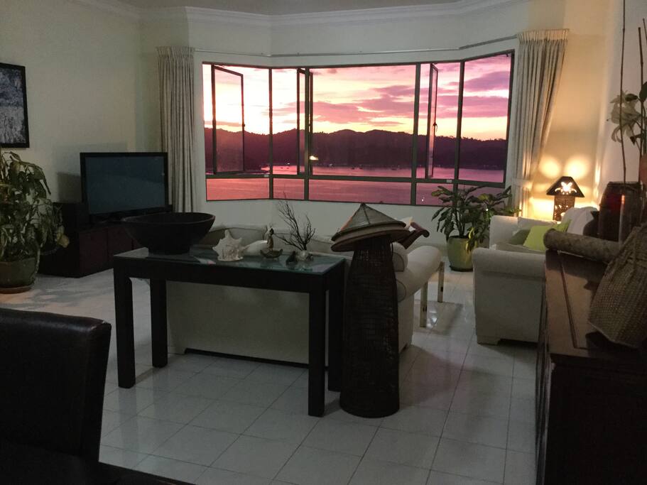 Magnificent sunsets every night.