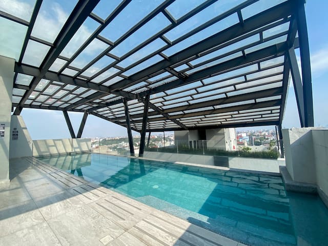 Luxury Apartment with Pool and Gym in Roma Norte