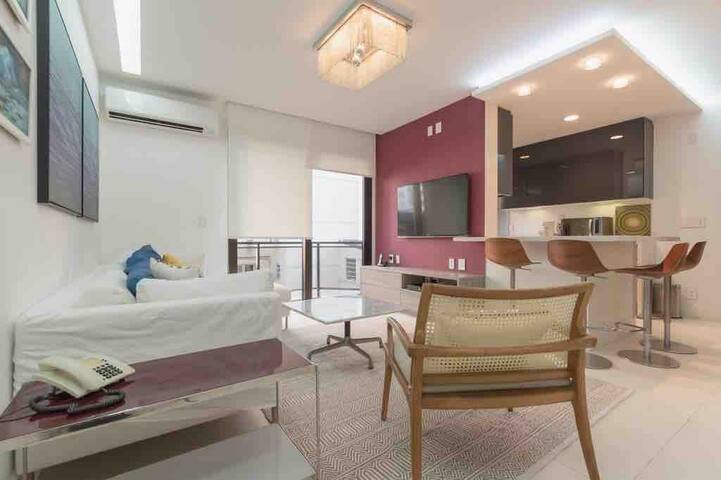 IPANEMA SUPER TOP FLAT 2 SUITES QUADRA DA PRAIA gallery image 5