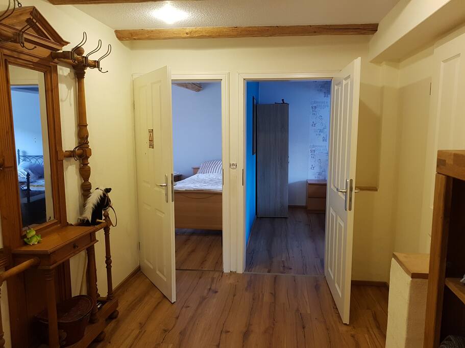 gemeinsamer Vorraum der Gästezimmer