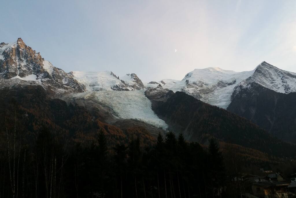 Vue depuis la baie vitrée