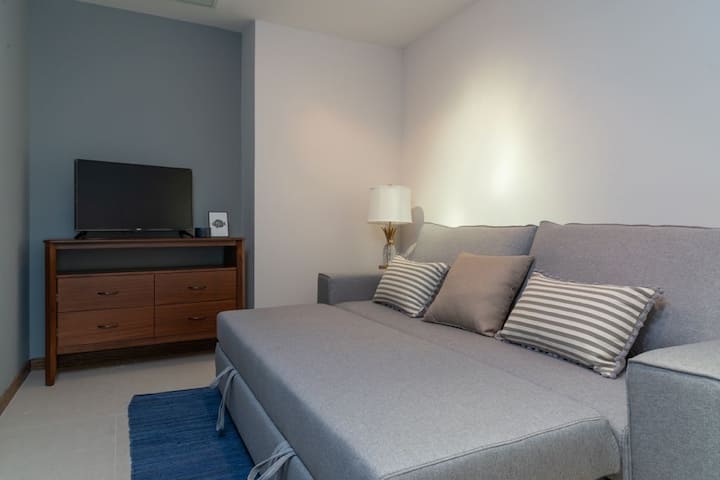 Recámara estudio 3 sofa cama king