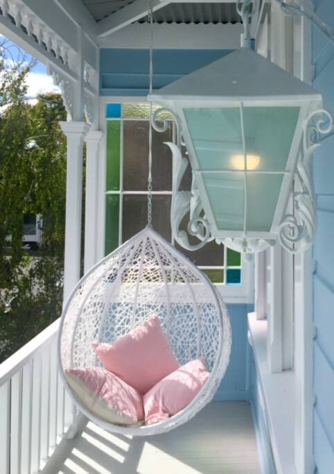 Front Porch Lounging!