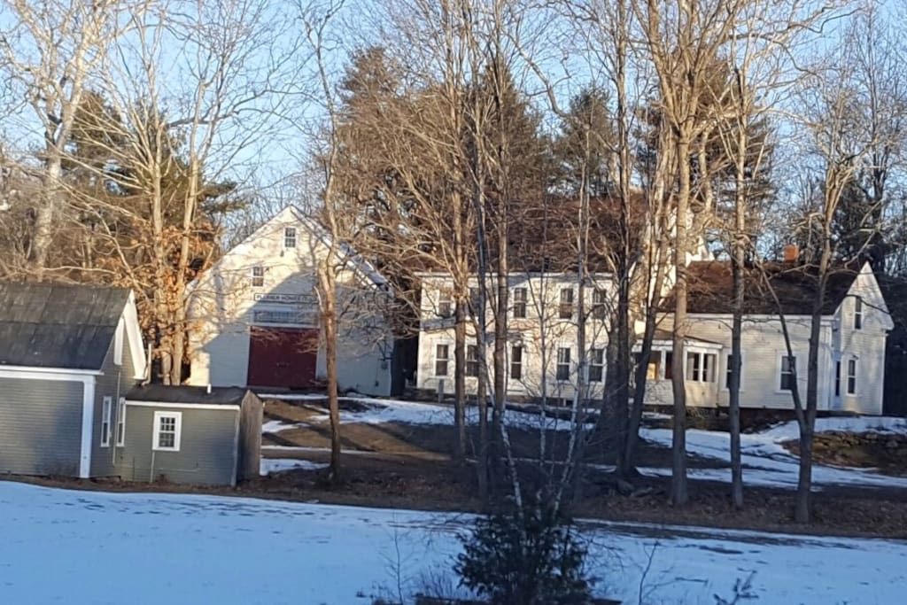 Plumer Homestead sits above the site of the old Lee Depot Train Station