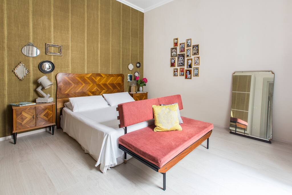 the master bedroom