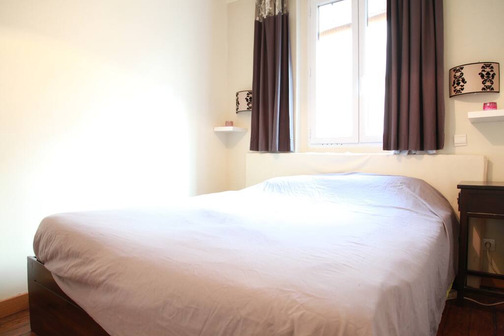 The master bedroom