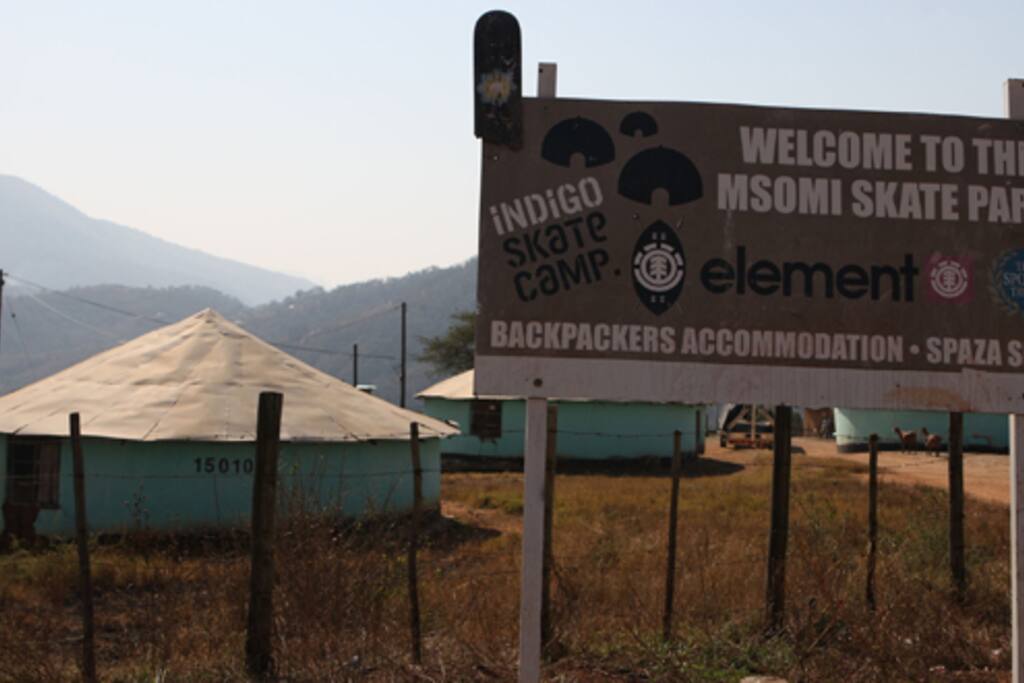 Traditional shared Round House accommodation