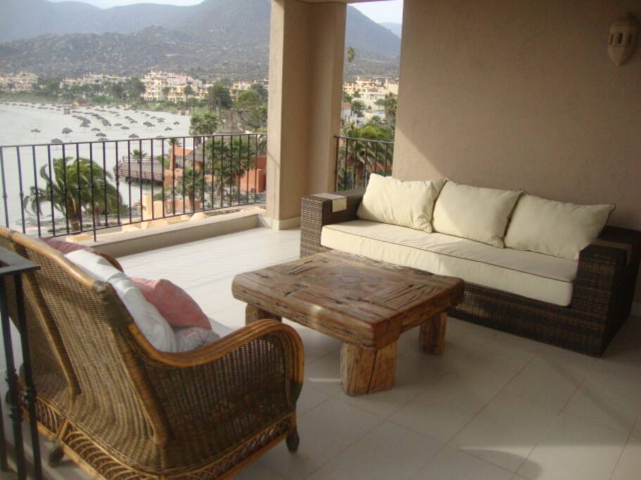 Terraza con vistas increibles