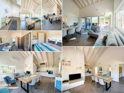 New beautiful apartment with big rooftop