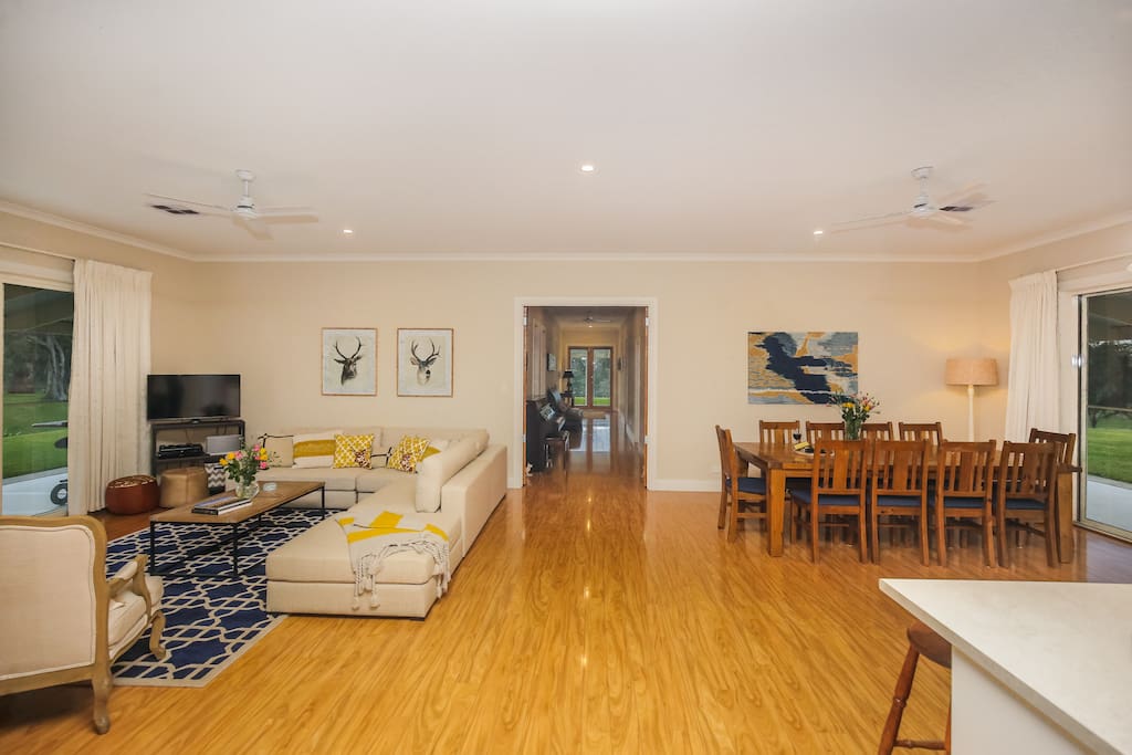 A spacious homestead with 10 foot ceilings.