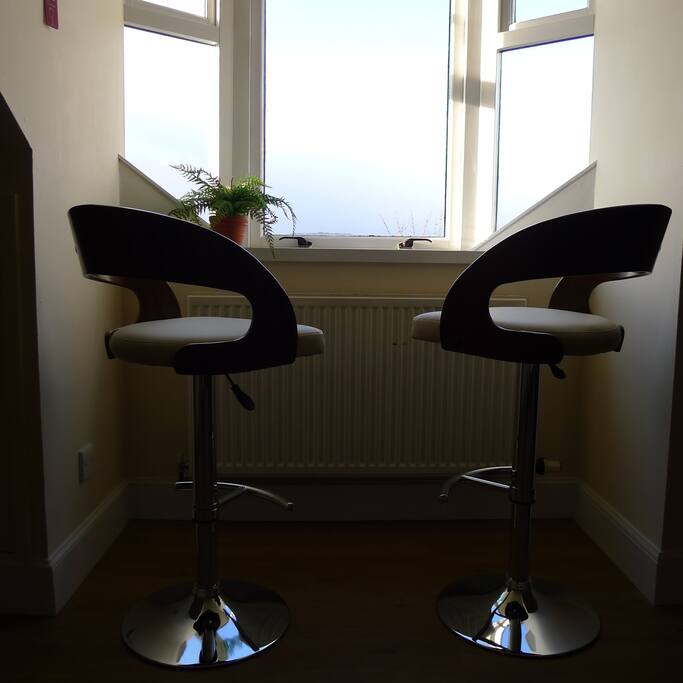Kitchen -views overlooking the River Ness