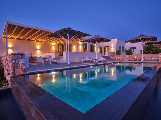 Luxurious Boho Villa with Pool, Sea View & Sunsets gallery image 2