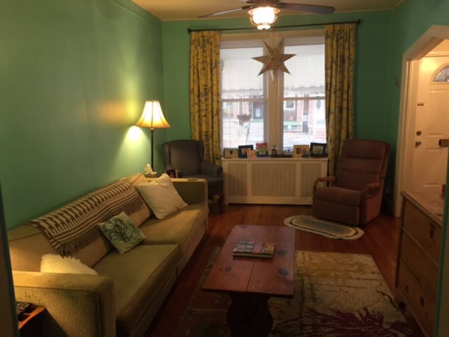 The living room