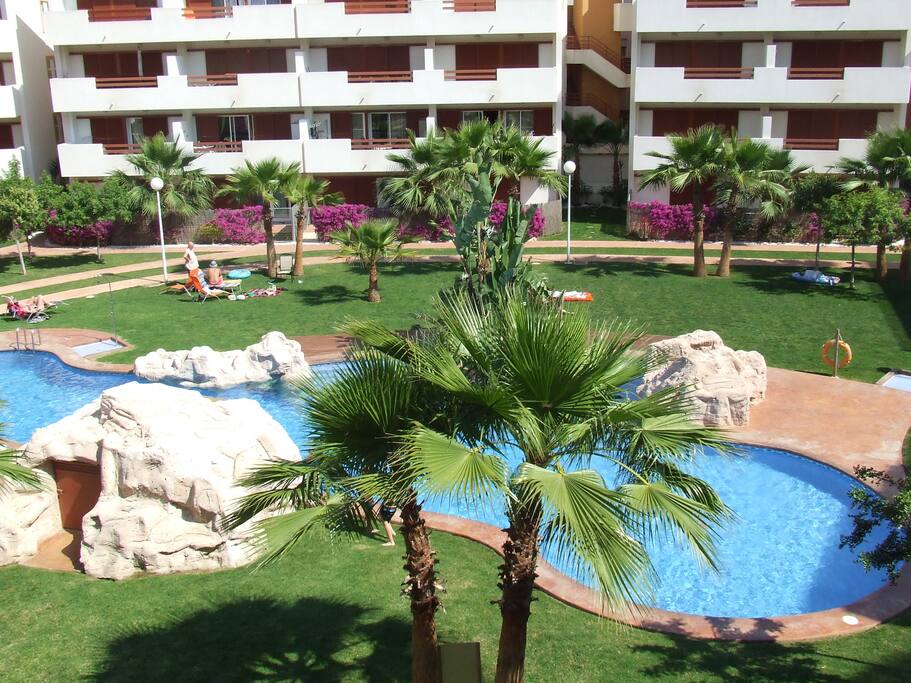 view from patio