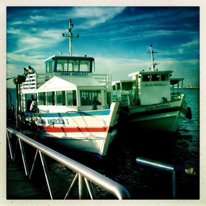 Arrival in Mar Grande from Salvador