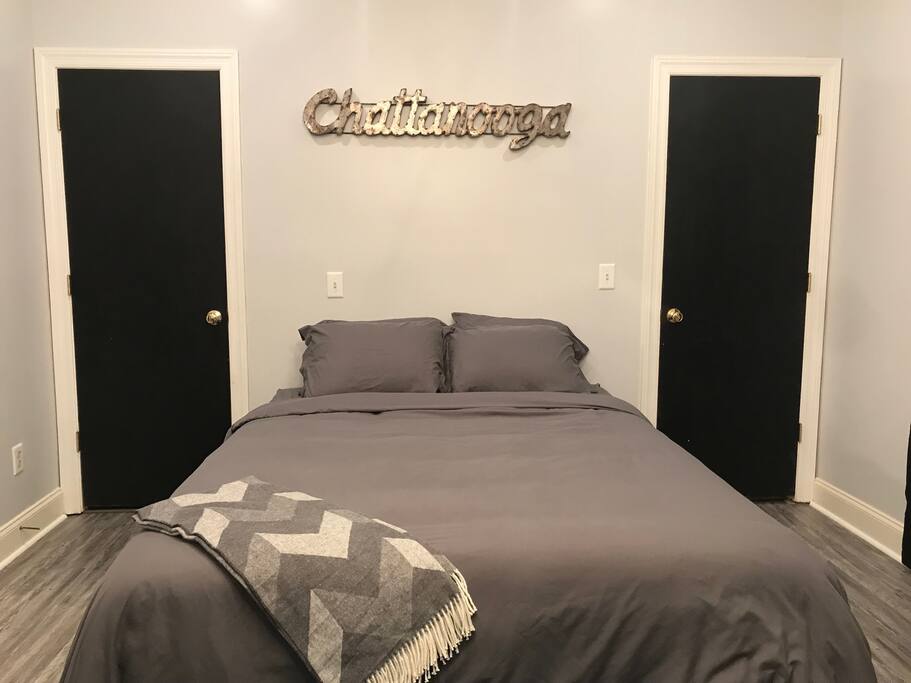 Plenty of space to relax on your memory foam bed.