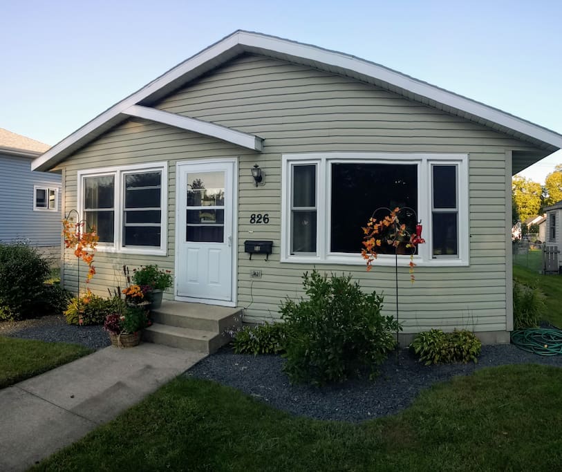 Front of the house