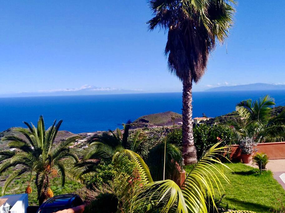 MAGNIFICAS VISTAS A LAS ISLAS DE TENERIFE Y LA GOMERA