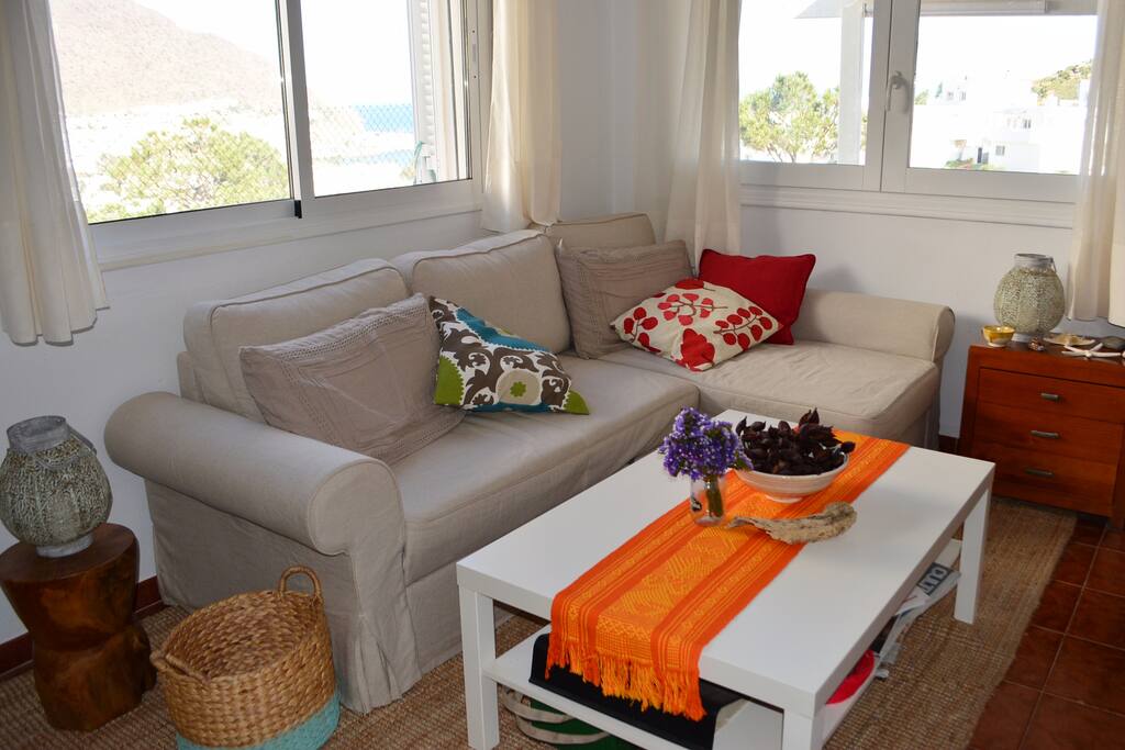 Salón en la planta baja.
Living room, ground floor.