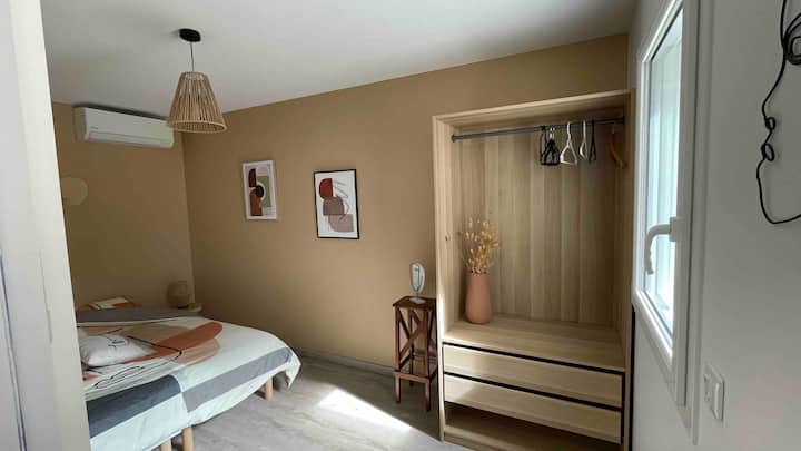 dormitorio principal en la planta baja - cama 160x190
