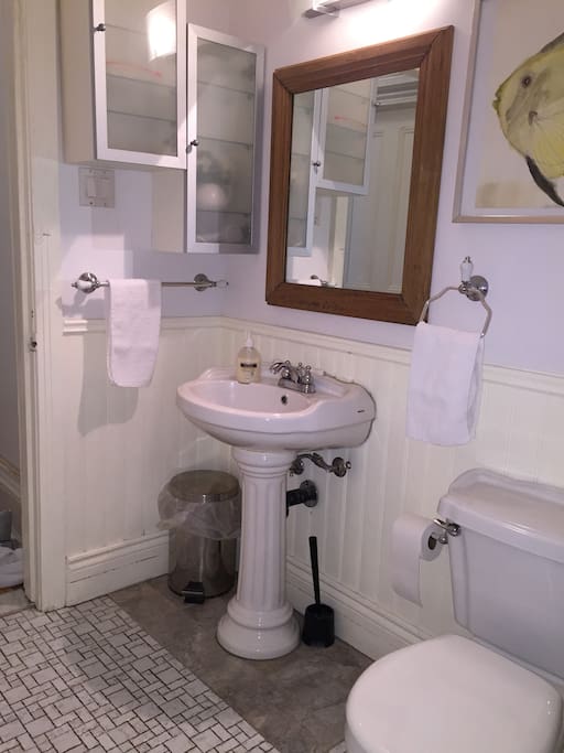 Bathroom.